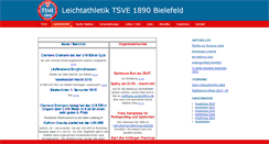 Desktop Screenshot of leichtathletik.tsve.de