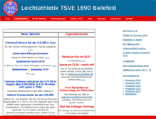 Tablet Screenshot of leichtathletik.tsve.de